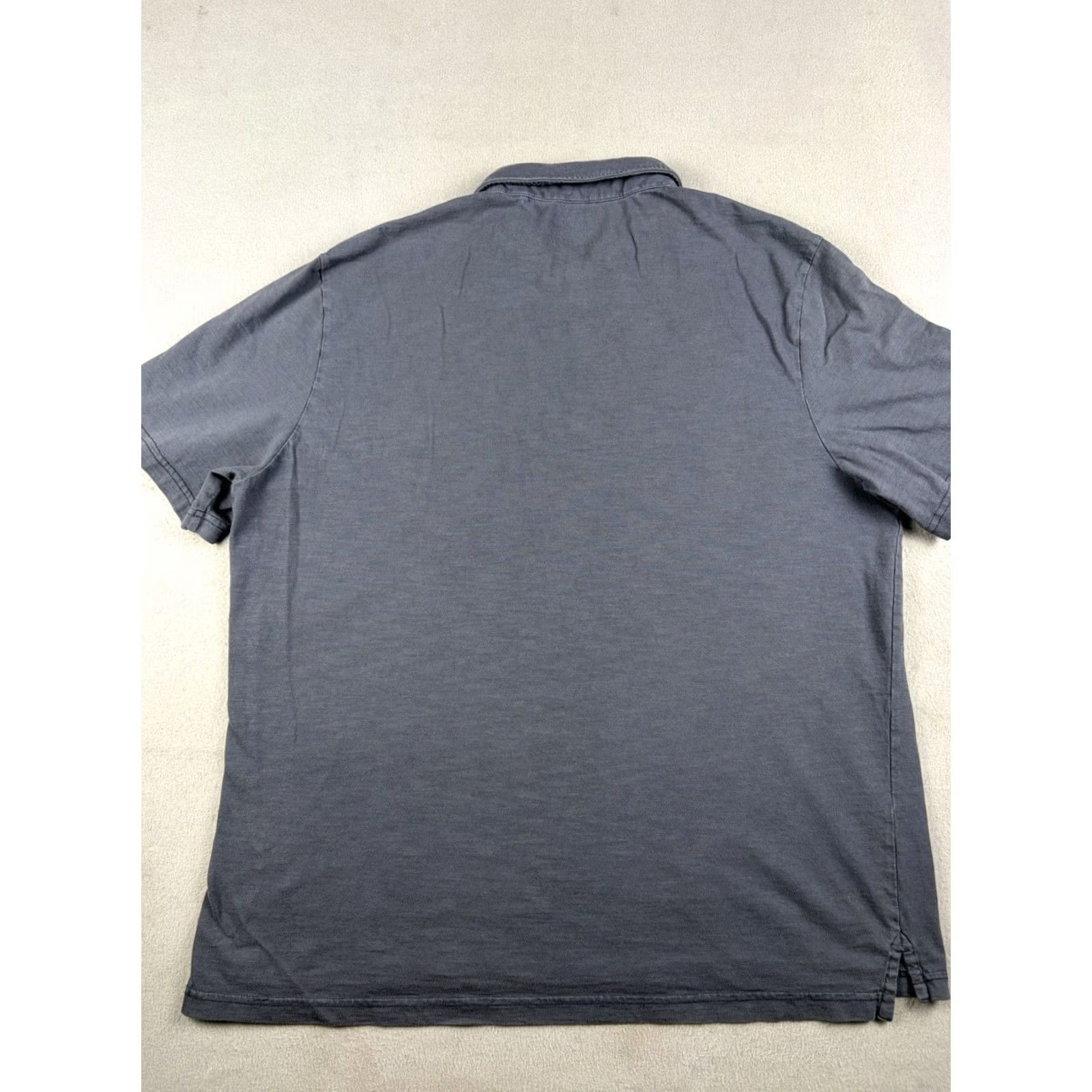 Faherty Faherty Polo Shirt Men’s 2XL Gray Short Sleeve Cotton Solid Collared Lightweight Preppy Classic Regular Size US XXL / EU 58 / 5 - 5 Thumbnail