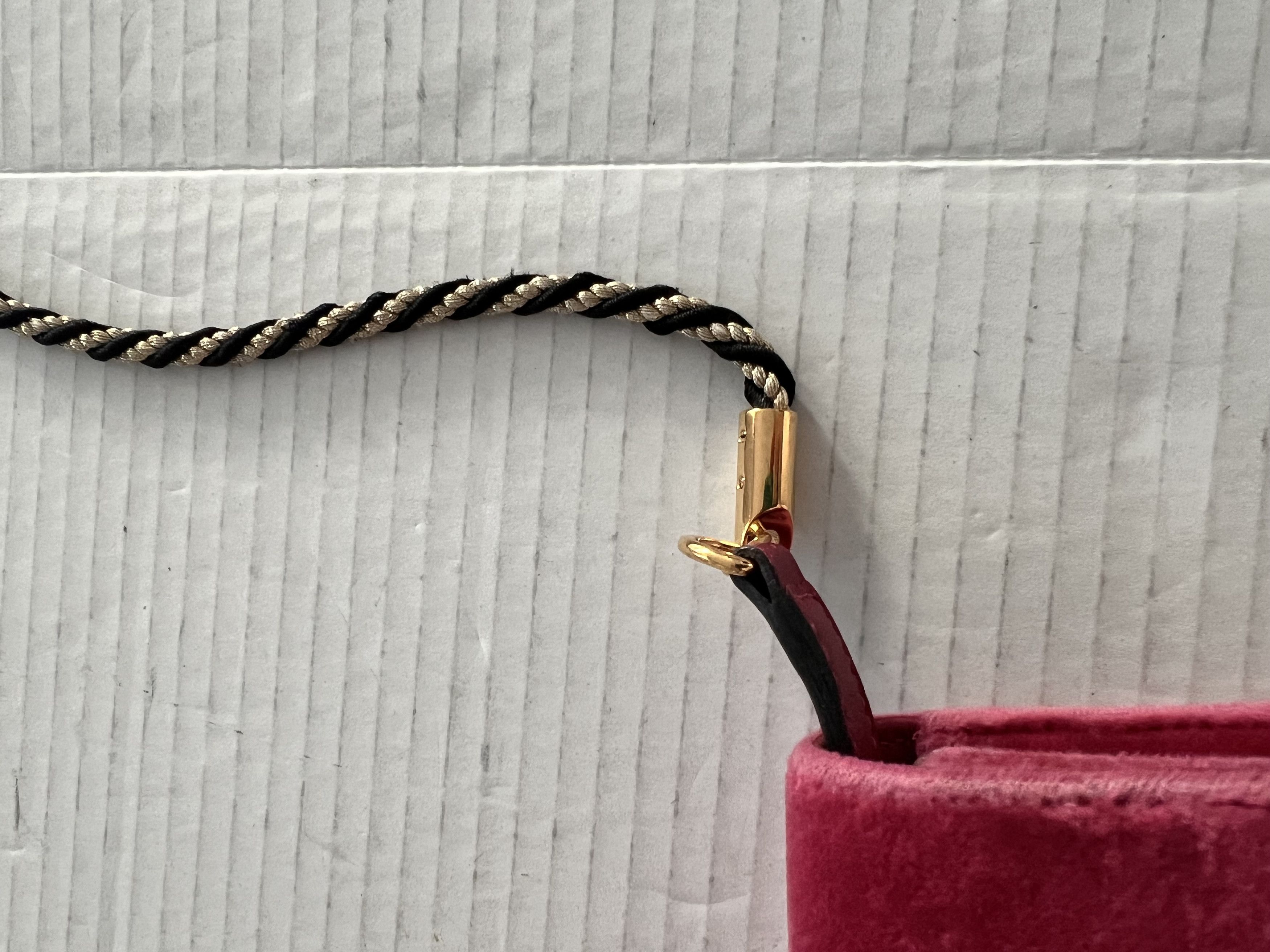 Gucci Gucci Square velvet pink mini bag Size ONE SIZE - 6 Thumbnail