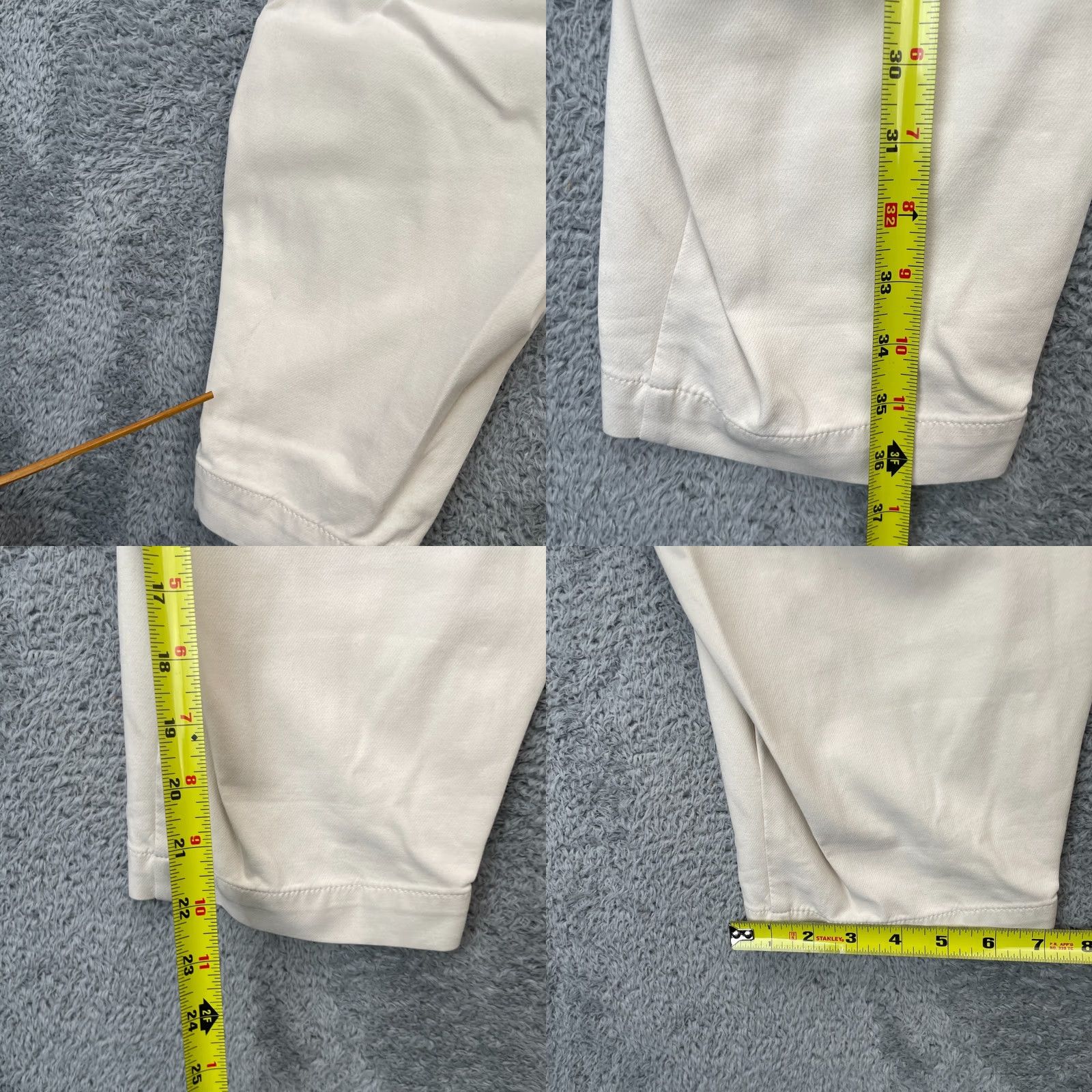 Banana Republic Banana Republic Pants Womens 14 Beige Cargo Pockets Belted Tapered Size 24" / US 00 / IT 34 - 8 Thumbnail