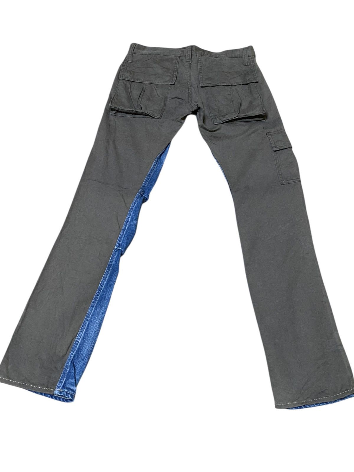 Hysteric Glamour Hysteric Glamour Two Tone Multi Pocket Cargo Style Jeans Size 29" - 2 Thumbnail