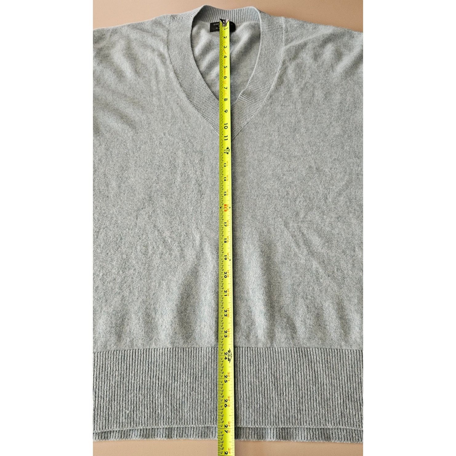 Rag & Bone Rag & Bone Cashmere Sea Foam Blue Oversized Logan Sweater M Size M / US 6-8 / IT 42-44 - 8 Thumbnail