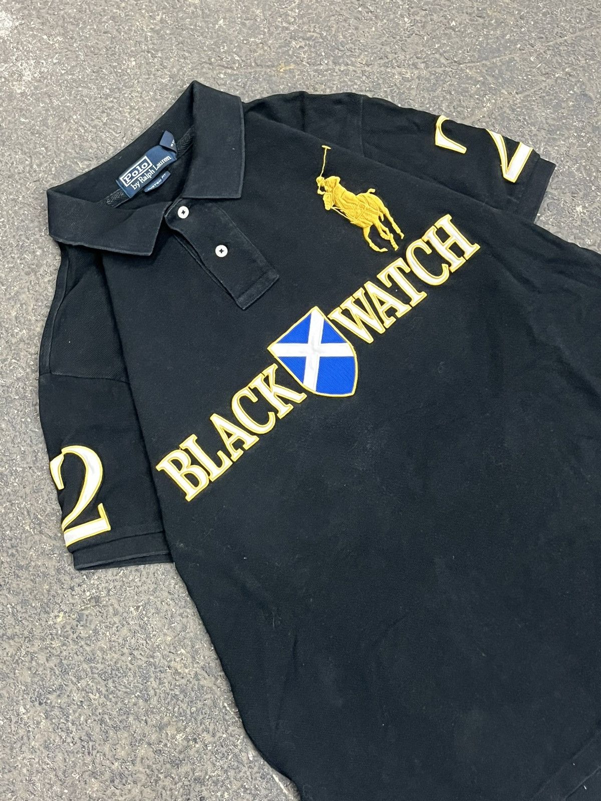 Polo Ralph Lauren Polo Ralph Lauren chief keef style black watch rare hype y2k Size US L / EU 52-54 / 3 - 2 Thumbnail