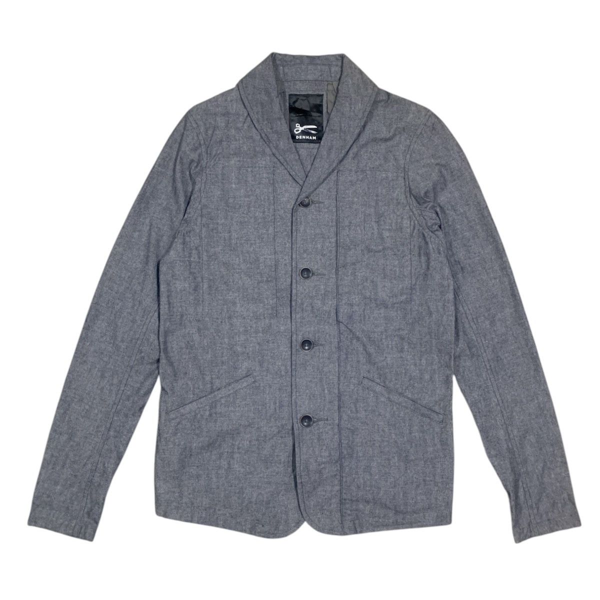 DENHAM Denham The Jeanmaker Zuckie C Shawl Collar Blouson Jacket Size US S / EU 44-46 / 1 - 1 Thumbnail