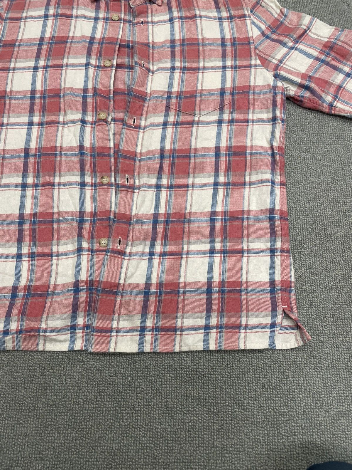 John Elliott John Elliott Sly Cotton Straight Hem Plaid Shirt Size US M / EU 48-50 / 2 - 5 Thumbnail