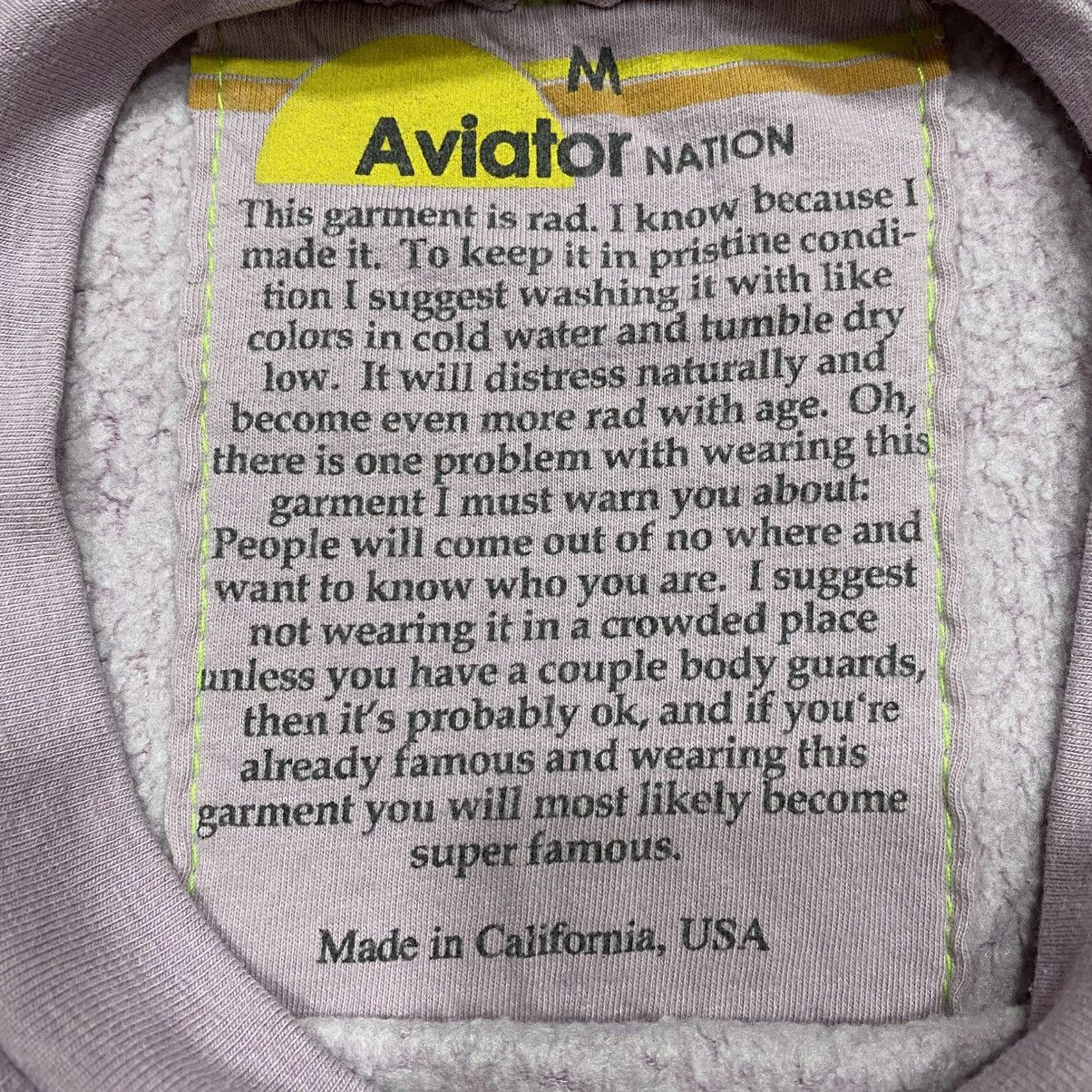 Aviator Nation AVIATOR NATION 5 Stripes Heart Boxy Sweatshirt Size M / US 6-8 / IT 42-44 - 11 Thumbnail