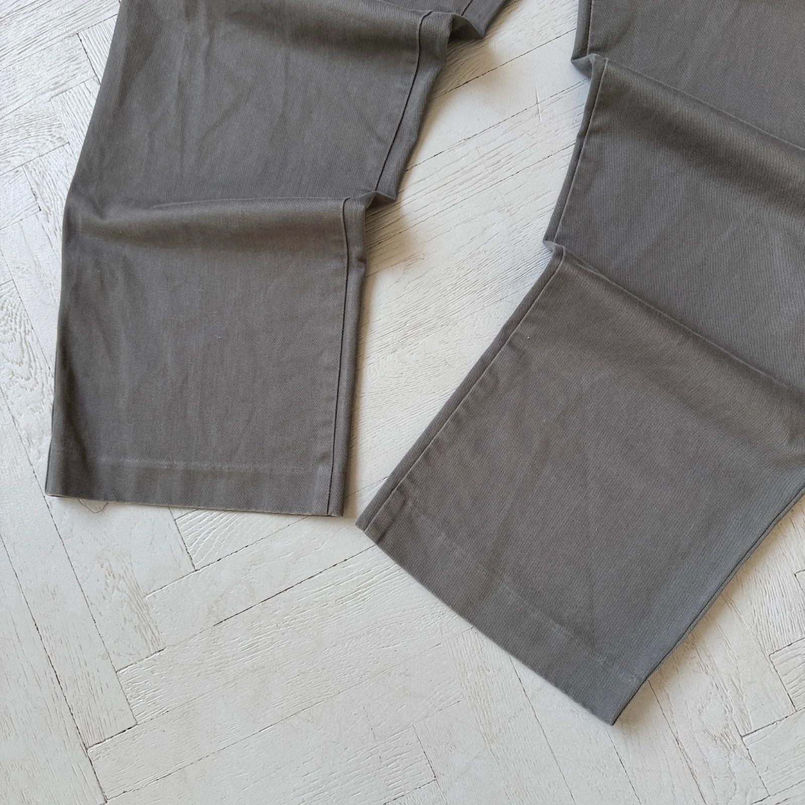 Lands' End Vintage Lands End Preppy Classic Pleated Cotton Chino Pants Size US 36 / EU 52 - 6 Thumbnail