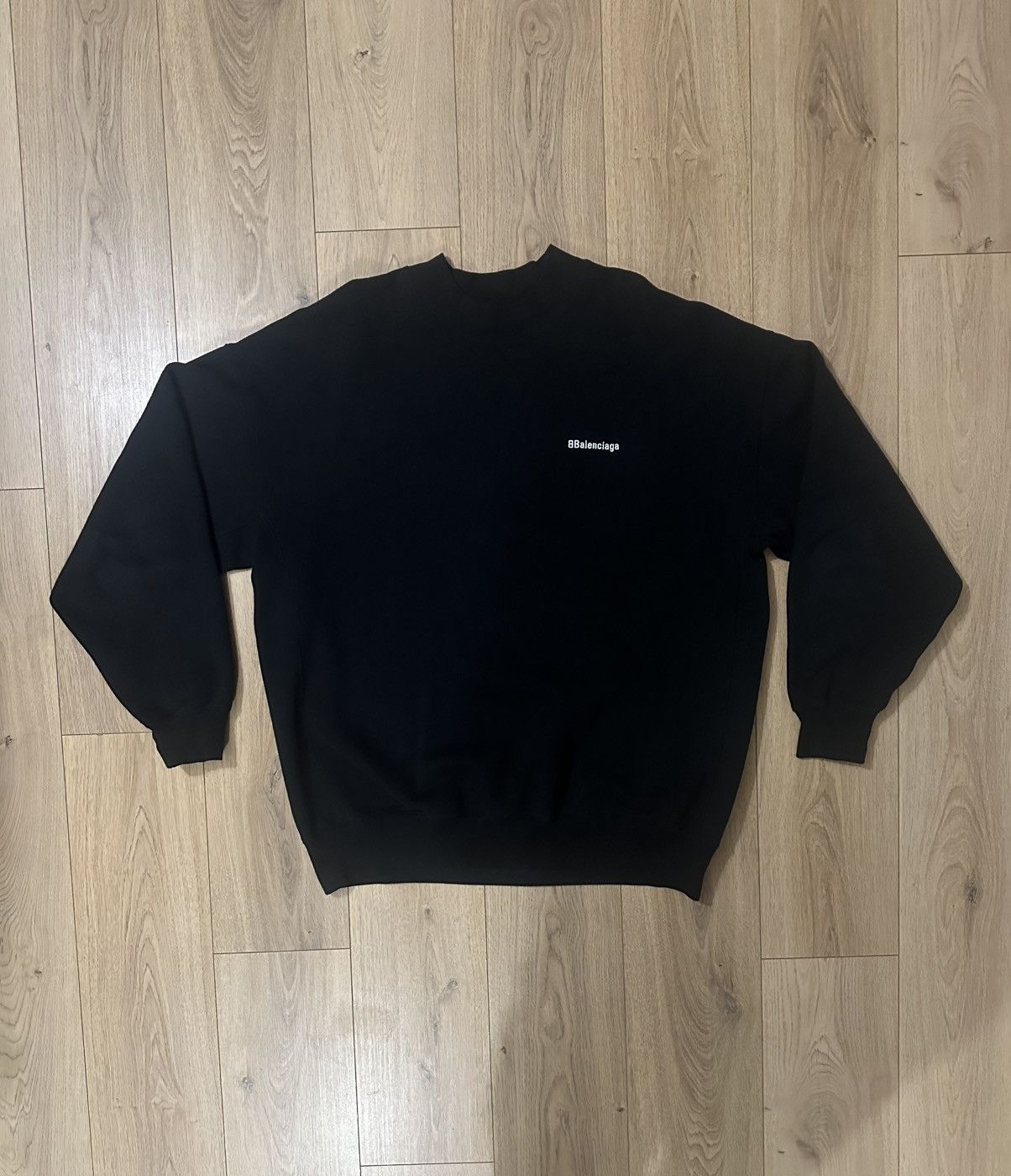 Balenciaga Balenciaga corp logo crewneck XL Size US XL / EU 56 / 4 - 1 Thumbnail