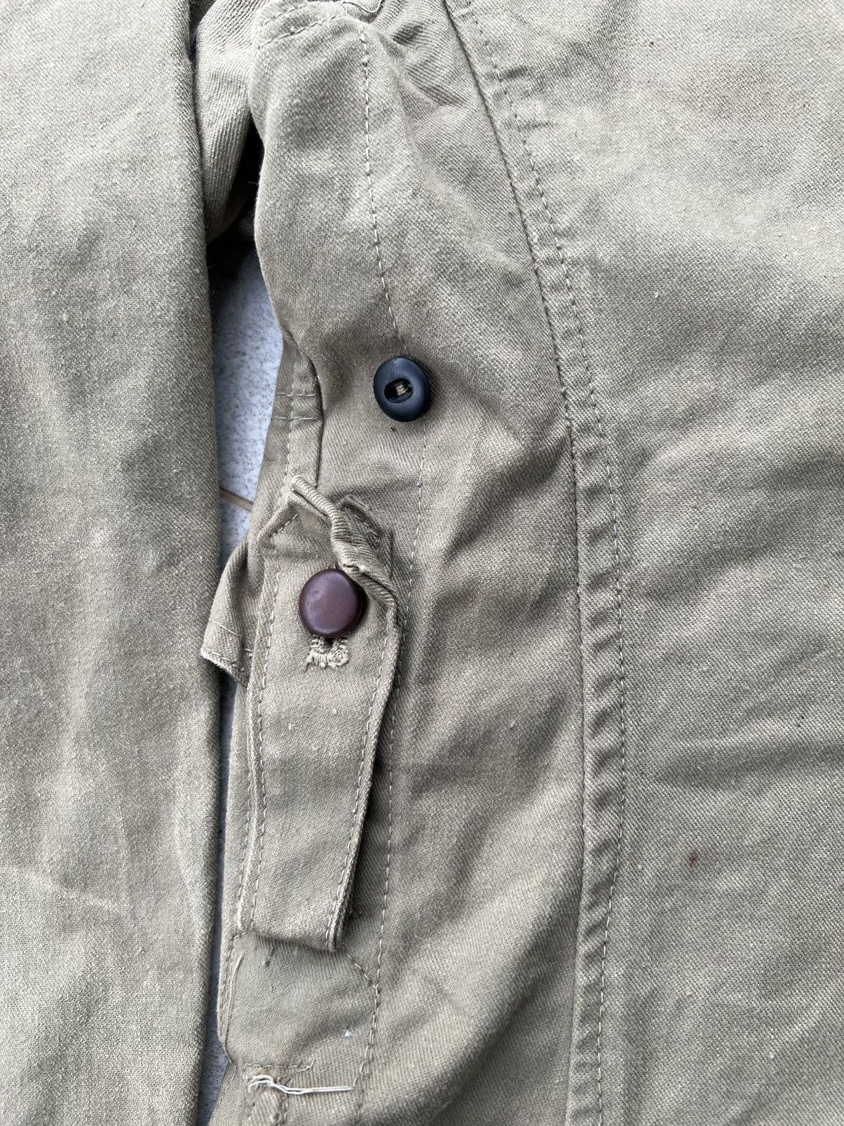 Japanese Brand × Vintage 40s Vintage Japanese army military jacket kanji Size US M / EU 48-50 / 2 - 14 Thumbnail