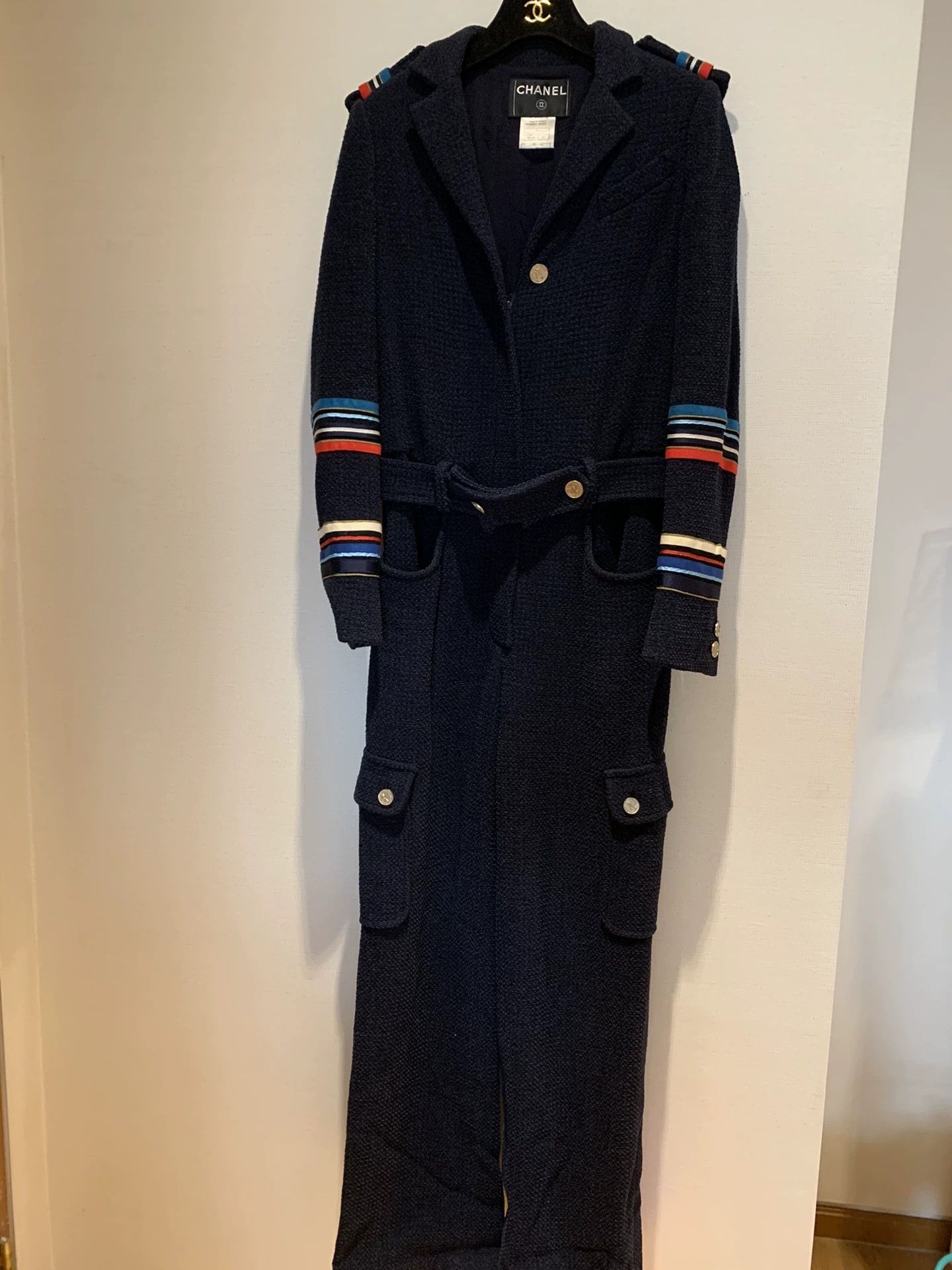 Chanel Chanel Runway Tweed Jumpsuit Size 36" / US 14 / IT 50 - 1 Thumbnail