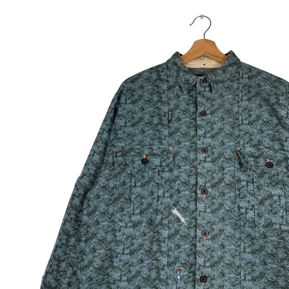 Japanese Brand MICHIKO LONDON Oversized Flannel Shirt Jacket #1375-C62 Size US M / EU 48-50 / 2 - 6 Thumbnail