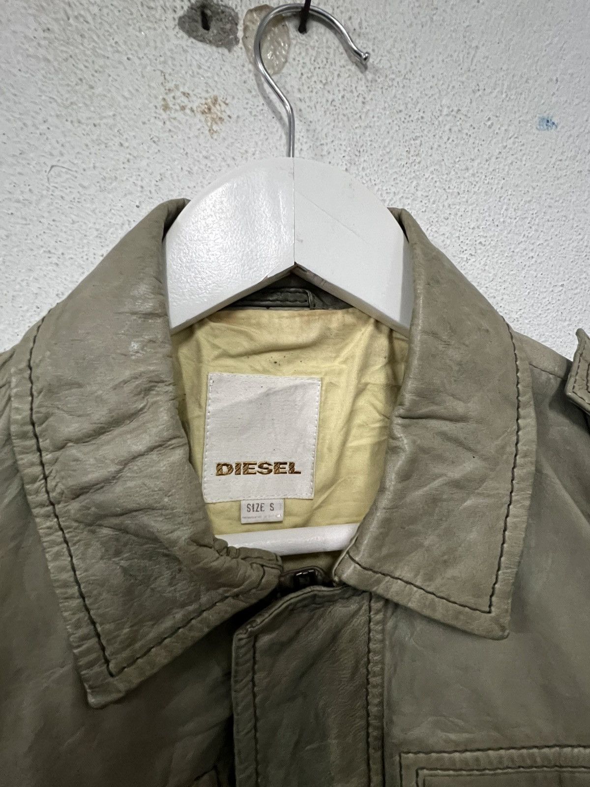 Diesel Vintage Diesil Leather Jacket Size US S / EU 44-46 / 1 - 9 Thumbnail