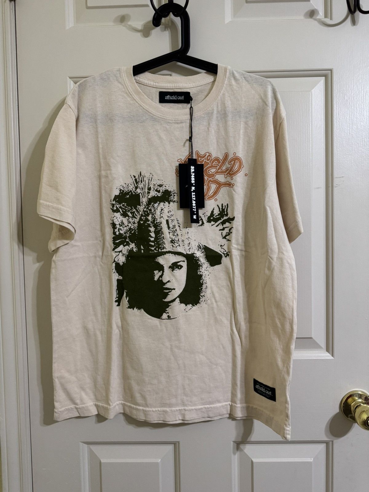 Afield Out Afield out Bone Bianca t-shirt Size US M / EU 48-50 / 2 - 1 Thumbnail