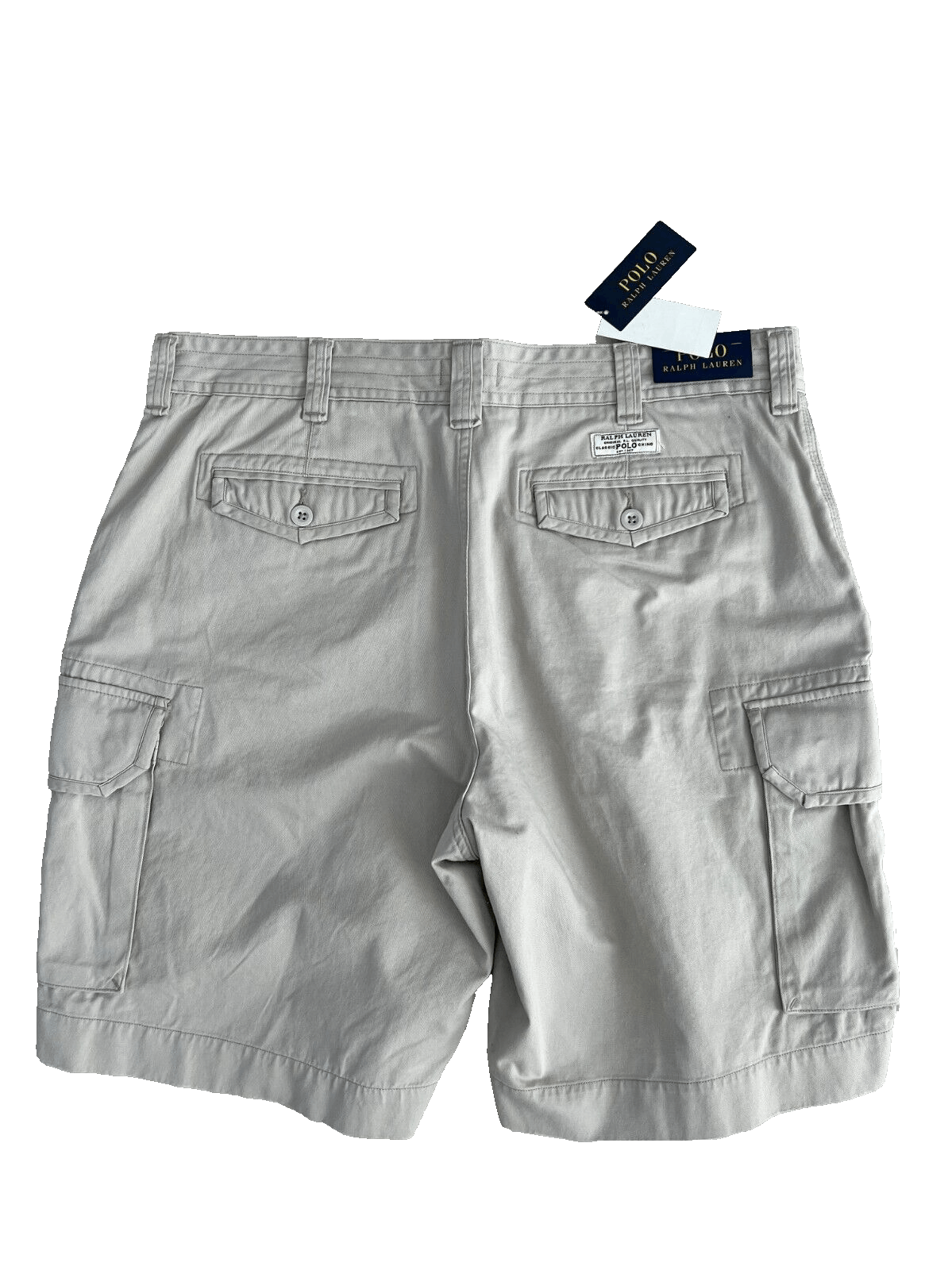 Polo Ralph Lauren Polo Ralph Lauren Classic Fit Gellar Cargo Shorts Stone 40 Size US 40 / EU 56 - 4 Thumbnail