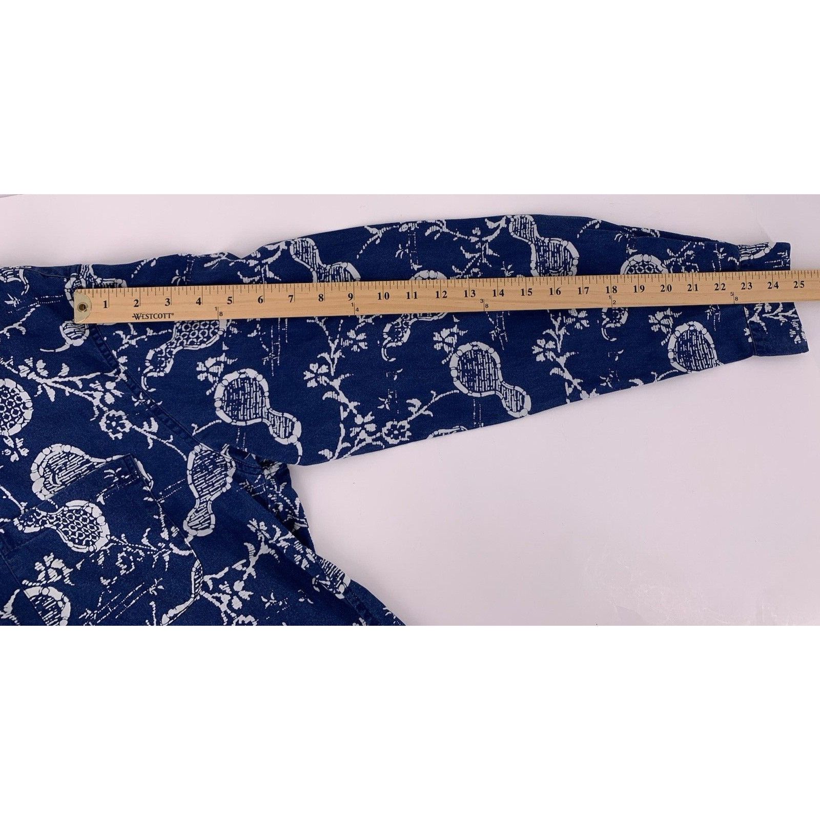 Okura OKURA Japan Indigo Dyed Button Front Blue XL Size US XL / EU 56 / 4 - 10 Thumbnail