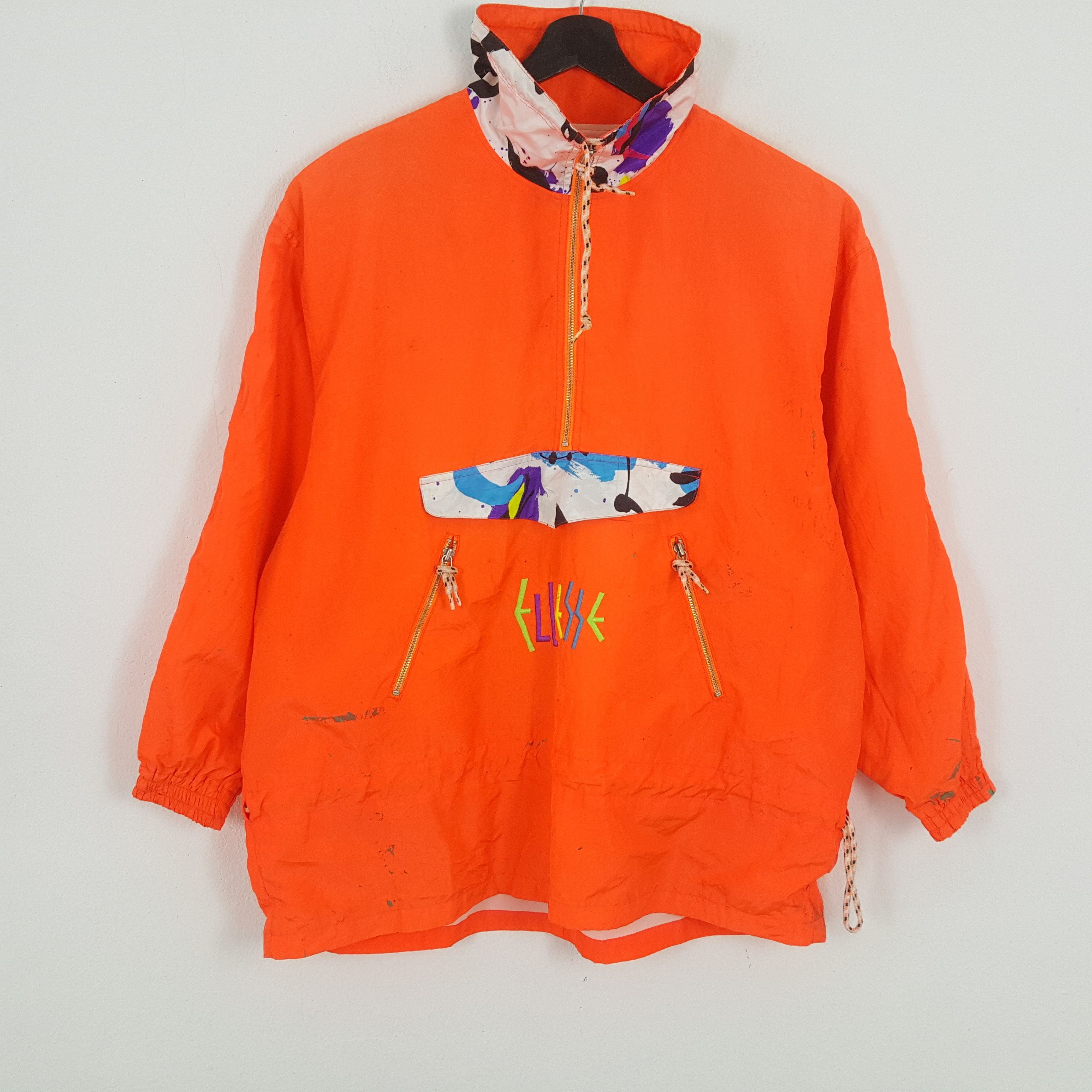 Ellesse × Vintage ELLESSE Sportswear Style Half Zipper Windbreaker Jacket Size US XL / EU 56 / 4 - 3 Thumbnail