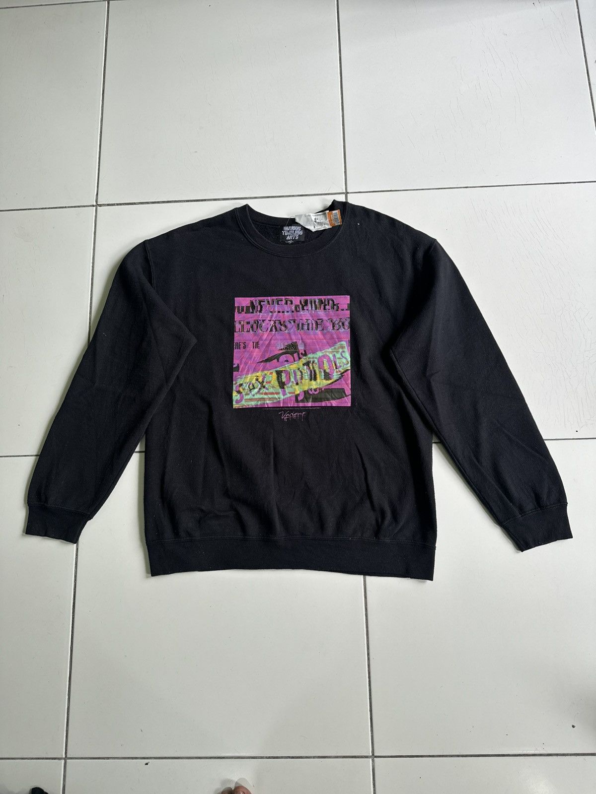 Other Sex pistols Various timeless Arts black Crewneck Size US M / EU 48-50 / 2 - 1 Thumbnail