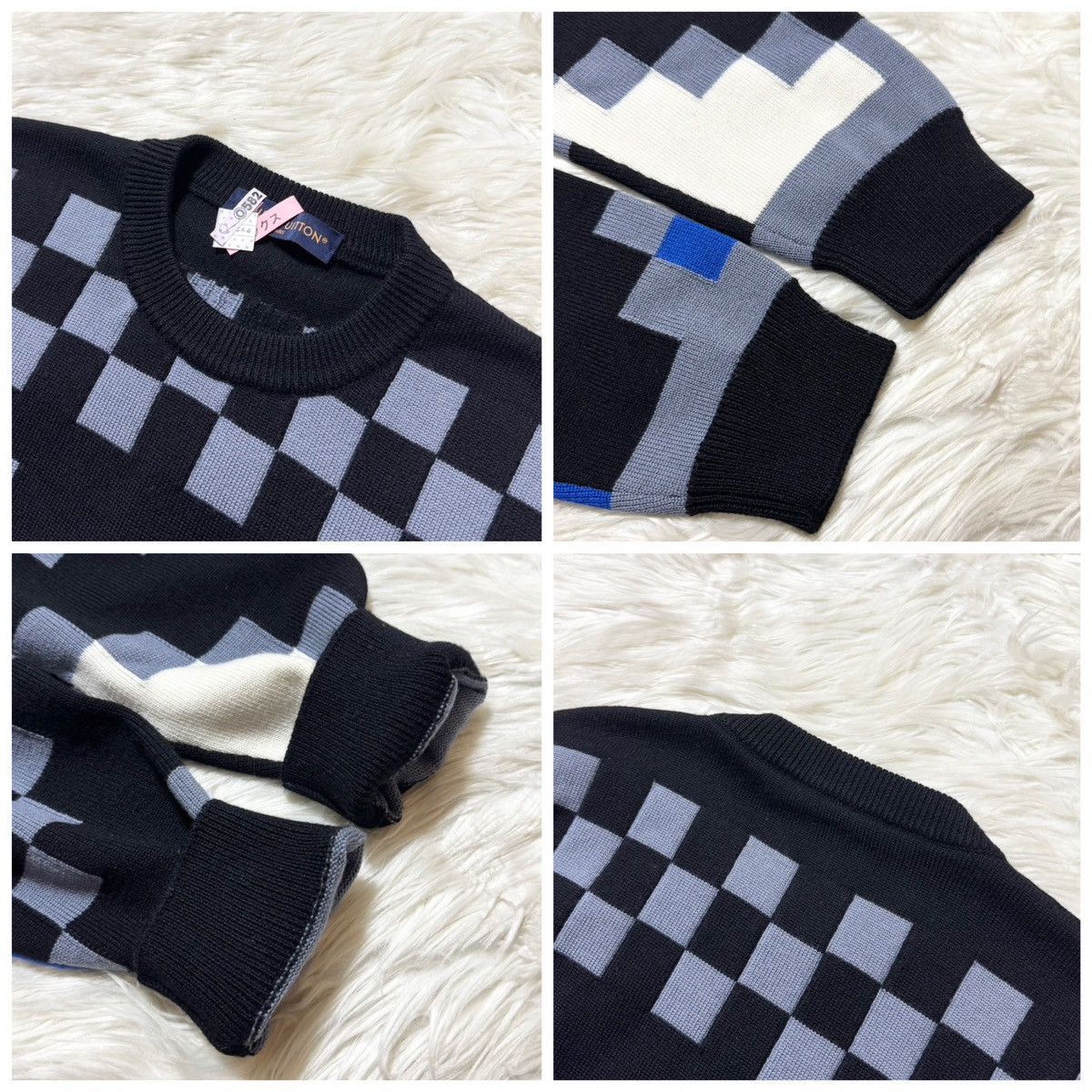 Louis Vuitton Catalog-Featured Louis Vuitton Fair Isle Macro Sweater Size US L / EU 52-54 / 3 - 4 Thumbnail