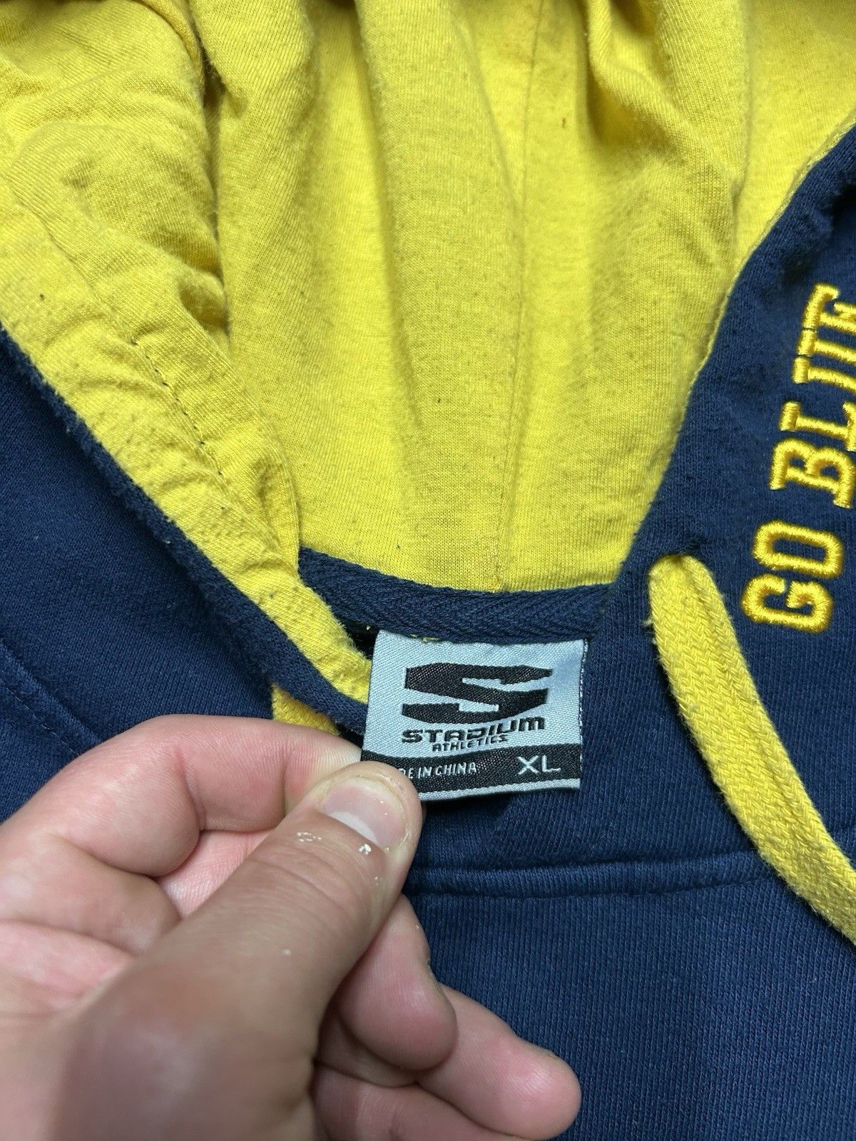 Vintage Vtg hoodie university of Michigan wolverines NCAA women’s XL Size XL / US 12-14 / IT 48-50 - 3 Thumbnail