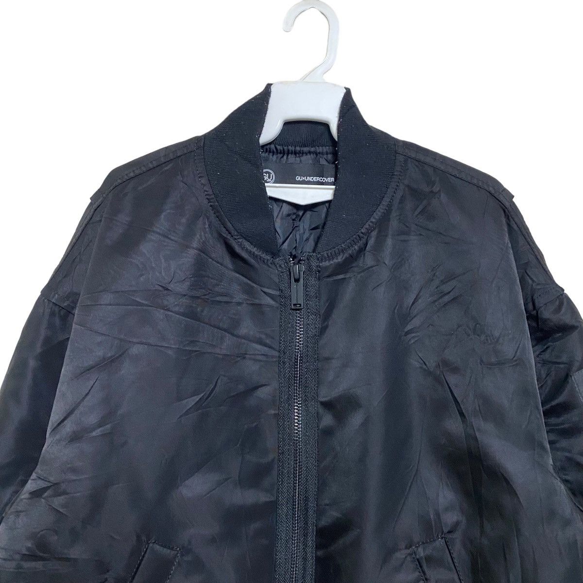 GU × Undercover GU Undercover Freedom Noise MA-1 Bomber Jacket Size XXS / US 00 / IT 34 - 3 Thumbnail