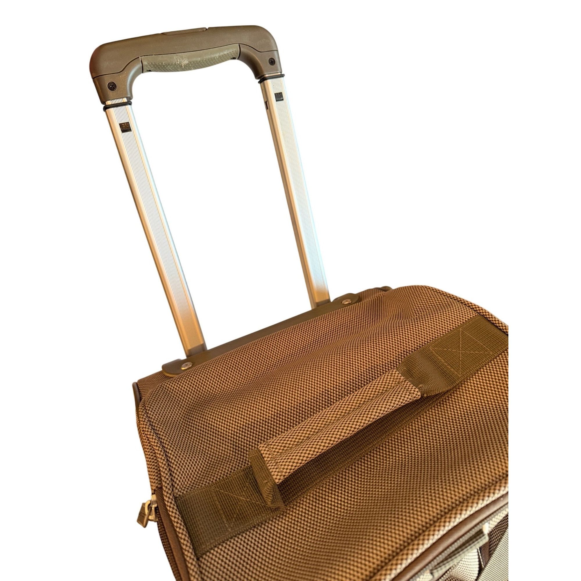 Dockers Dockers Beige Rolling Duffel Bag With Telescopic Handle & Mu Size ONE SIZE - 9 Thumbnail