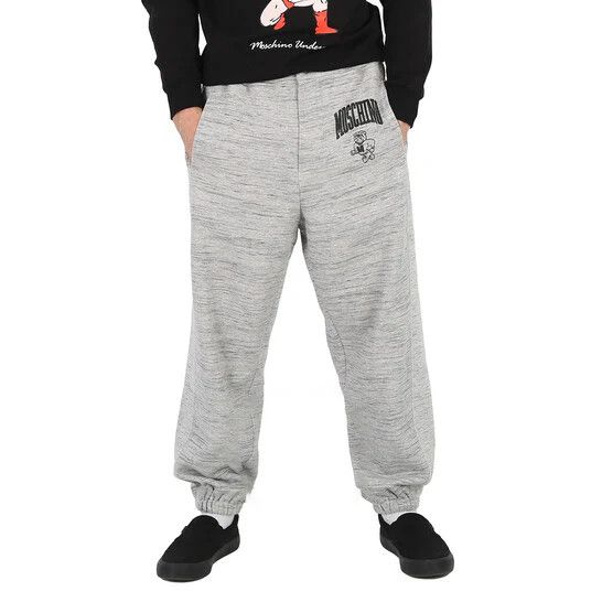 Moschino o1y0225 Logo Jogger & Sweatpant in Grey Size US 32 / EU 48 - 1 Thumbnail