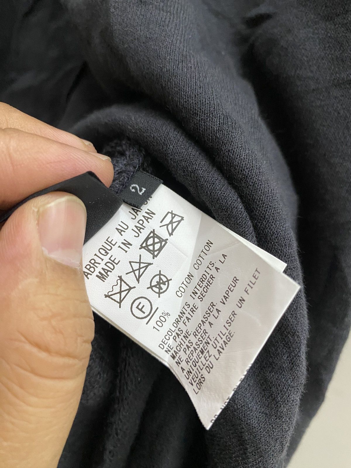 Yohji Yamamoto Y’s Yohji Yamamoto Hooded Tunic Poncho / Washed Black Size US M / EU 48-50 / 2 - 9 Thumbnail
