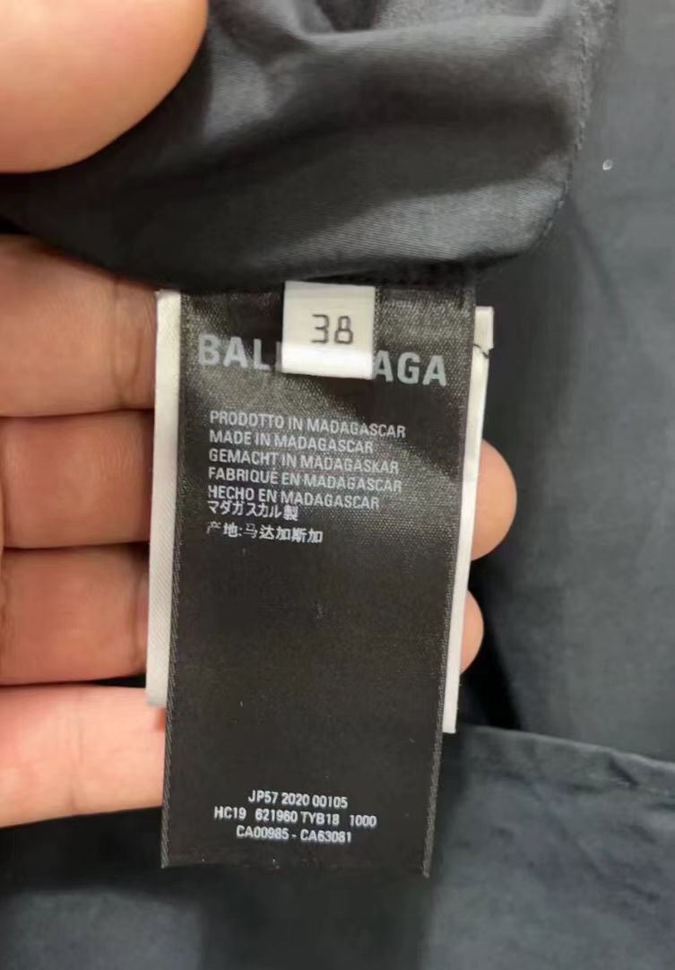 Balenciaga balenciaga Cola Wave Embroidered Shirt 2410-Nextarrow Size 38R - 6 Thumbnail
