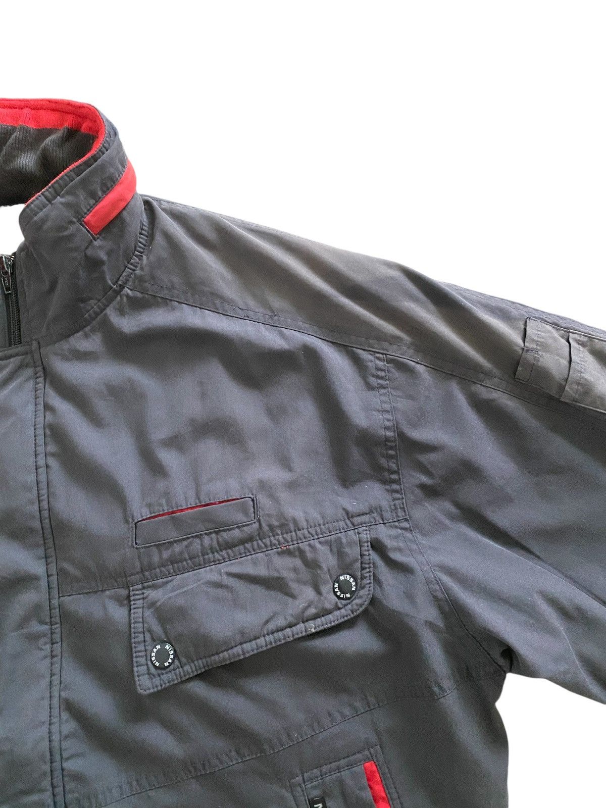 Japanese Brand × Vintage Viintage Nissan bomber Jacket Racing nice designer Size US L / EU 52-54 / 3 - 14 Thumbnail