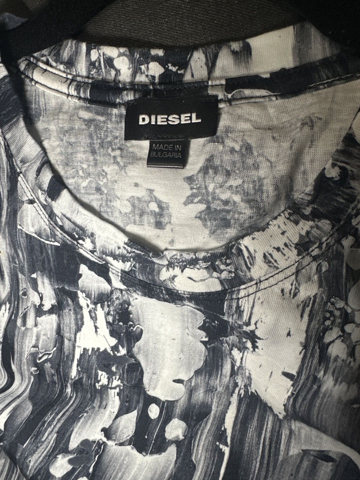 Diesel Diesel Mens T-Joe-HG T-Shirt Black Size US M / EU 48-50 / 2 - 7 Thumbnail