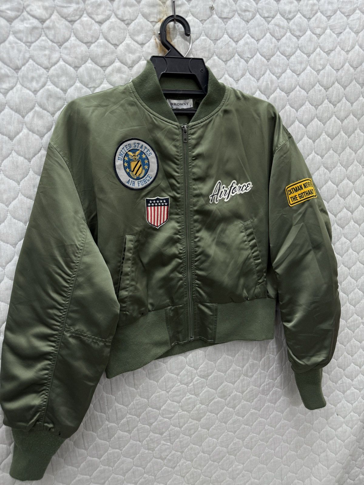 Japanese Brand 🔥🔥🔥STEALS BROWNY BOMBER JACKET Size M / US 6-8 / IT 42-44 - 1 Thumbnail