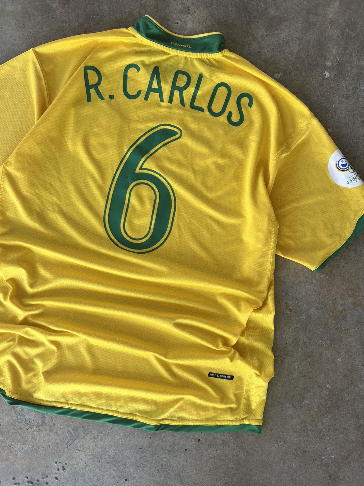 Vintage Vintage Nike Brazil 🇧🇷 National Soccer Futbol Jersey Kit Size US XL / EU 56 / 4 - 3 Thumbnail