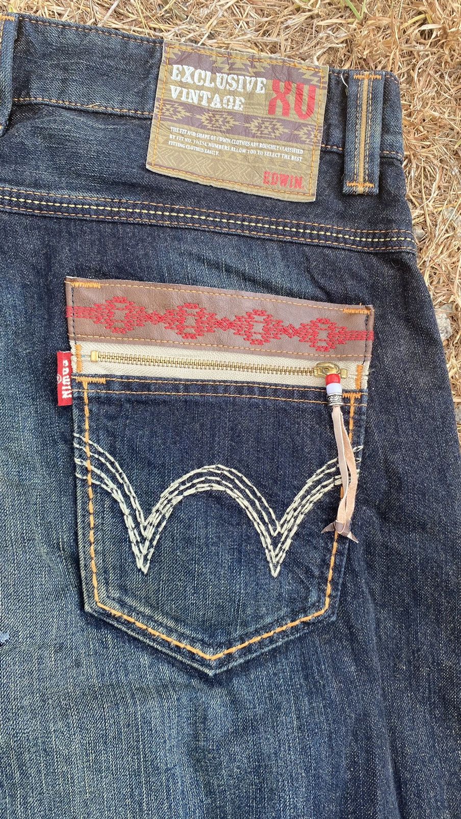 Edwin EDWIN EXCLUSIVE VINTAGE RARE WITH NAVAJO POCKET Size US 34 / EU 50 - 10 Thumbnail