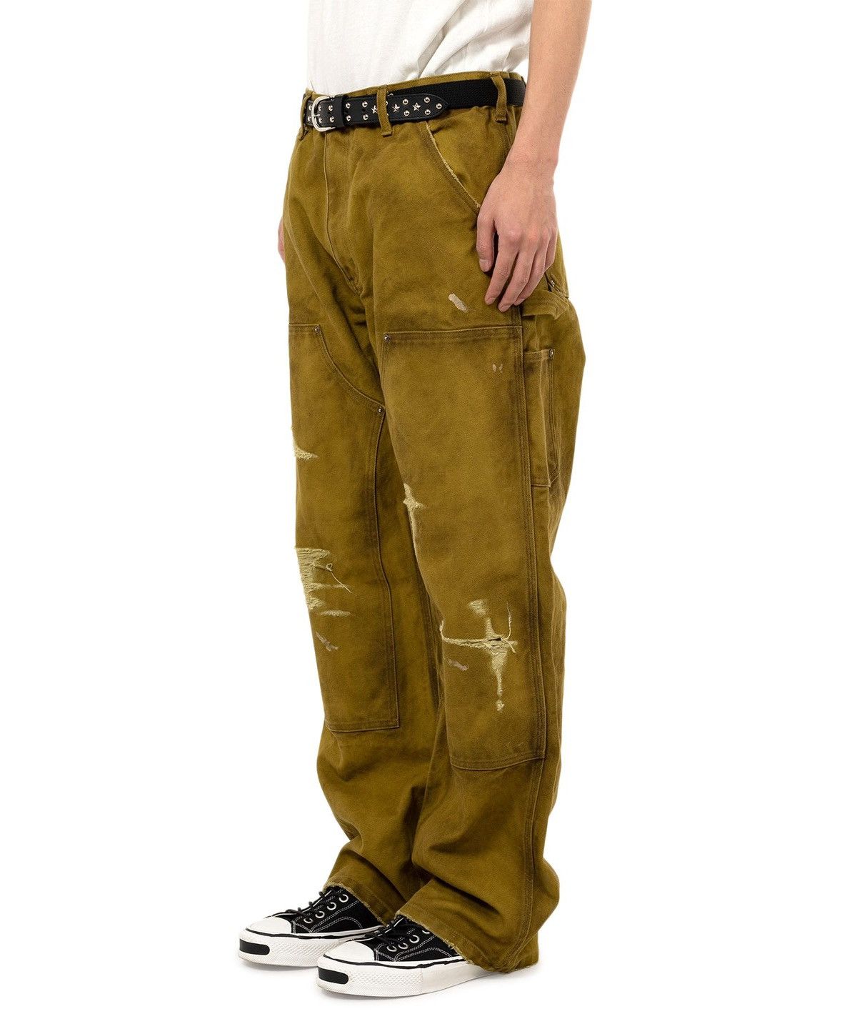 Japanese Brand × Maison MIHARA YASUHIRO Kamiya Boro Painter Pants size 1 Size US 35 - 4 Thumbnail
