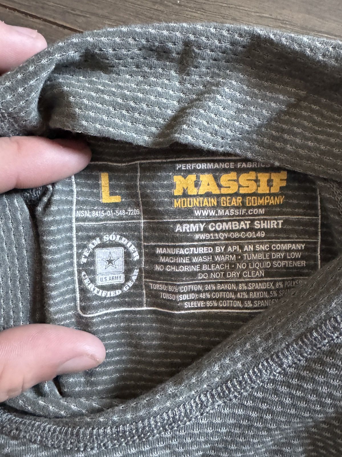 Massif Massif mountain combat shirt Size US L / EU 52-54 / 3 - 2 Thumbnail