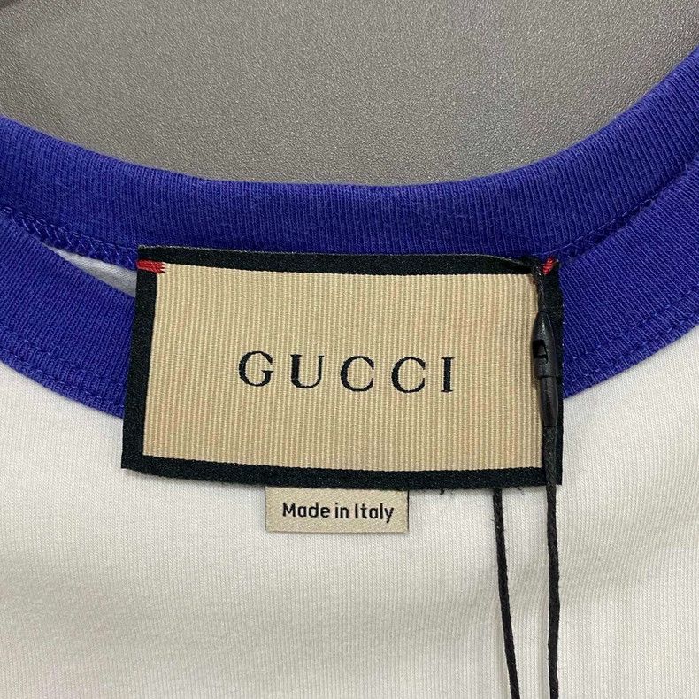 Gucci Gucci 24 colorful logo short sleeves Size L / US 10 / IT 46 - 4 Thumbnail