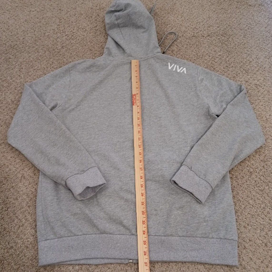 Vintage Barstool Sports Hoodie L Mens Gray Full Zip Long Sleeve Sports Size US L / EU 52-54 / 3 - 5 Thumbnail