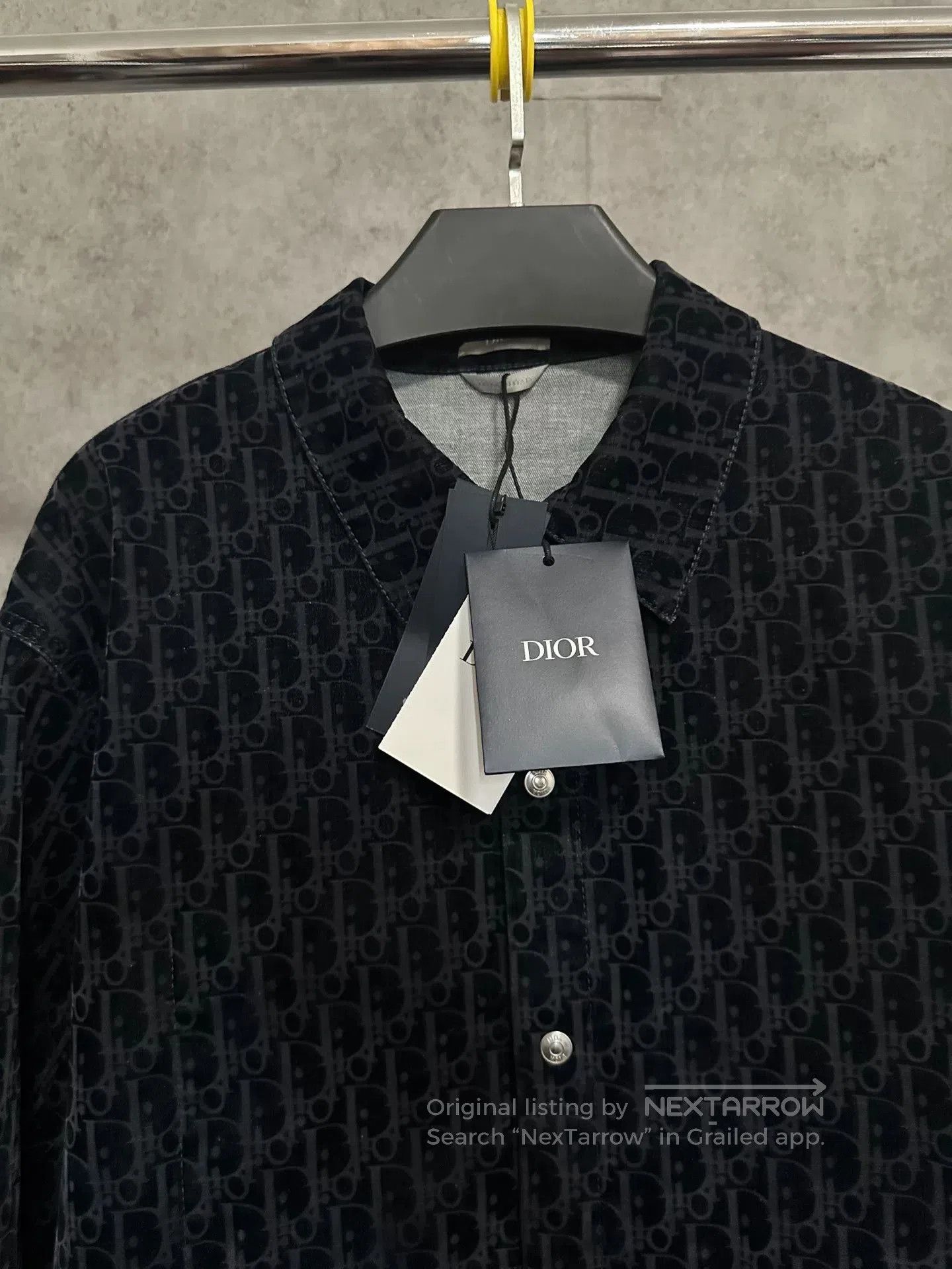 Dior dior denim shirt jacket with logo print. Size US XXL / EU 58 / 5 - 2 Thumbnail