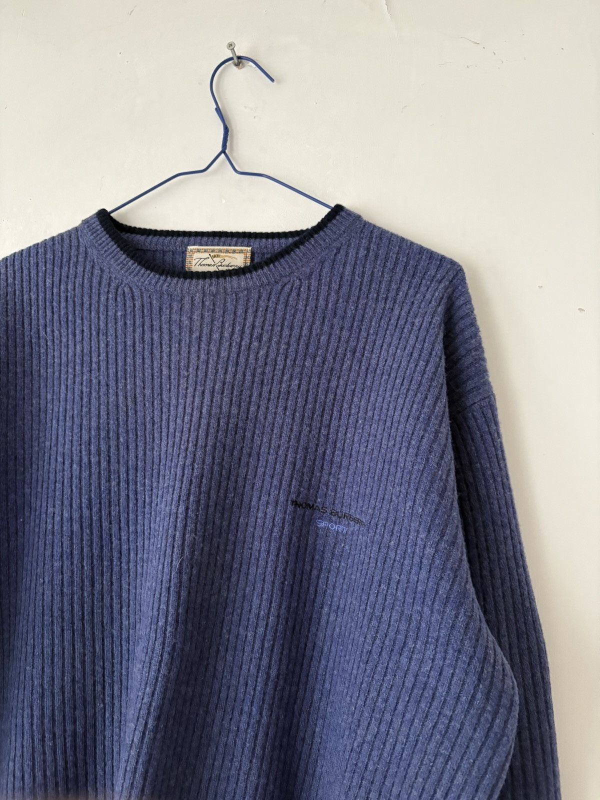 Burberry Thomas Burberry Vintage Wool Sweater Size US M / EU 48-50 / 2 - 3 Thumbnail