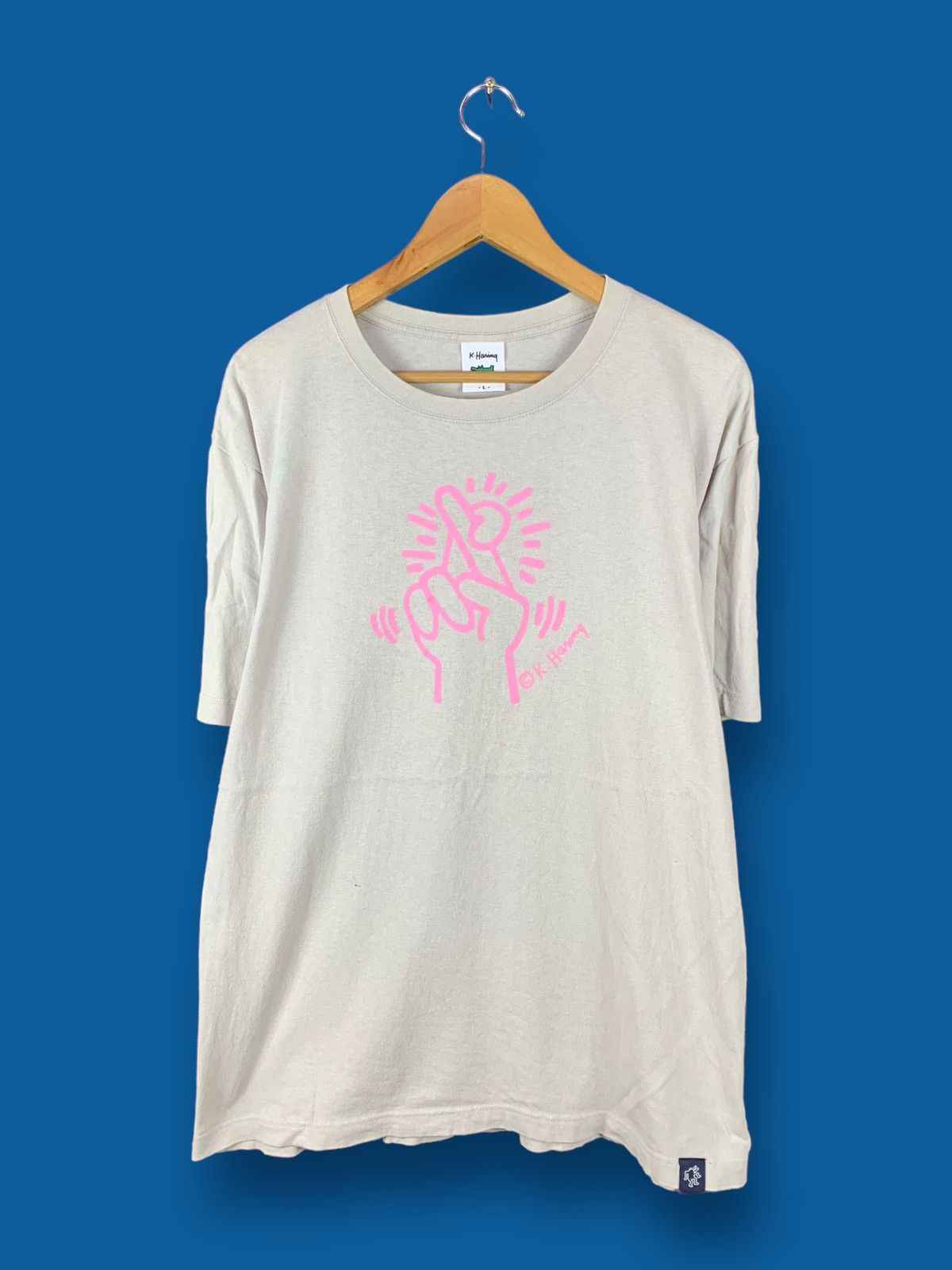 Keith Haring × Uniqlo Steals! Keith Haring Uniqlo Pop Art Streetwear Tee Size US L / EU 52-54 / 3 - 1 Thumbnail