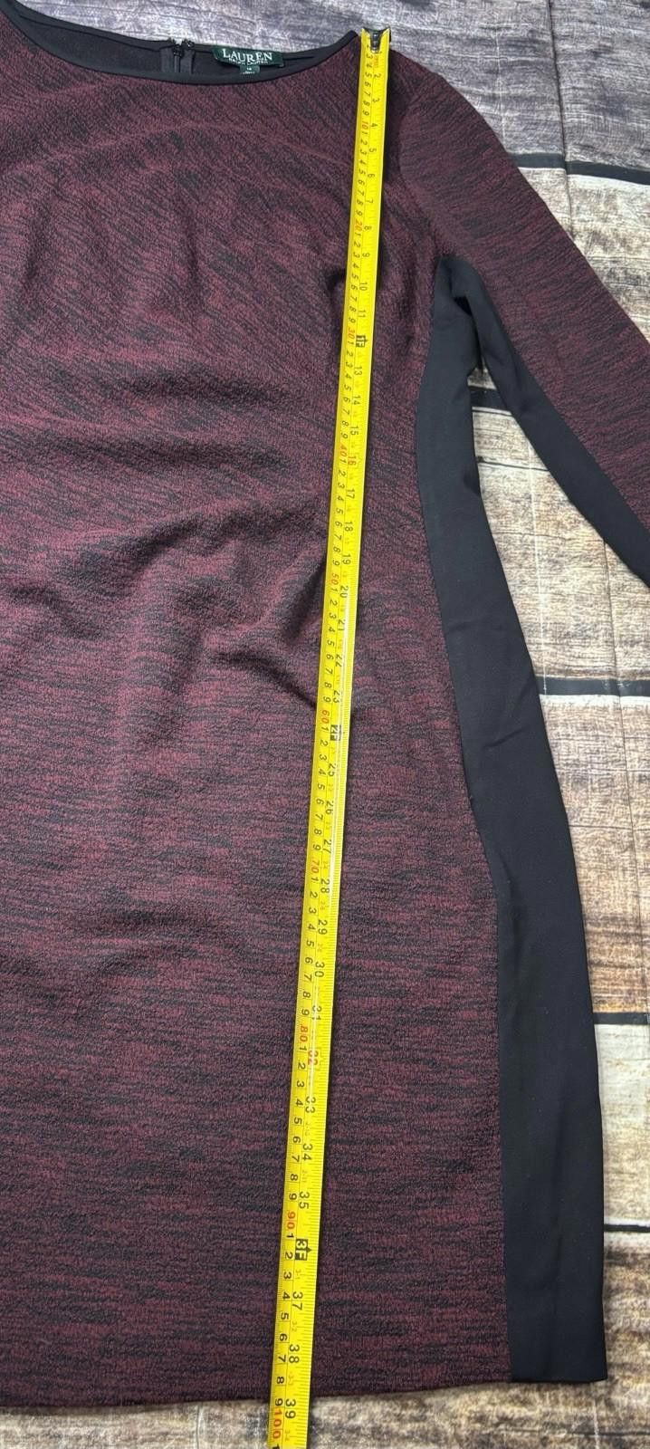 Lauren Ralph Lauren Lauren Ralph Lauren Dress Womens Size 14 Ruched Jersey Size XL / US 12-14 / IT 48-50 - 8 Thumbnail