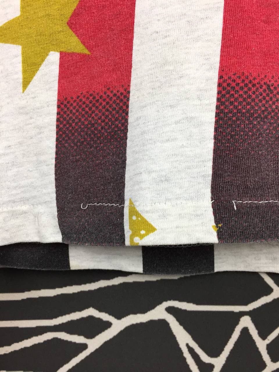 NBA Vtg Power Team New Style American Flag All Over Print Tee Size US S / EU 44-46 / 1 - 6 Thumbnail