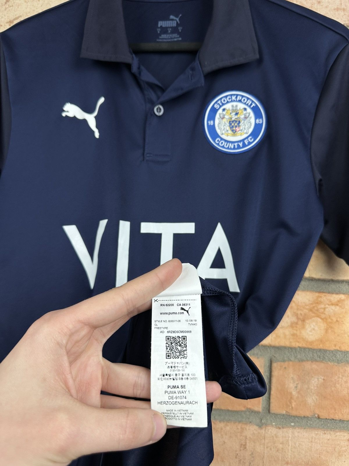 Vintage Puma Stockport Jersey