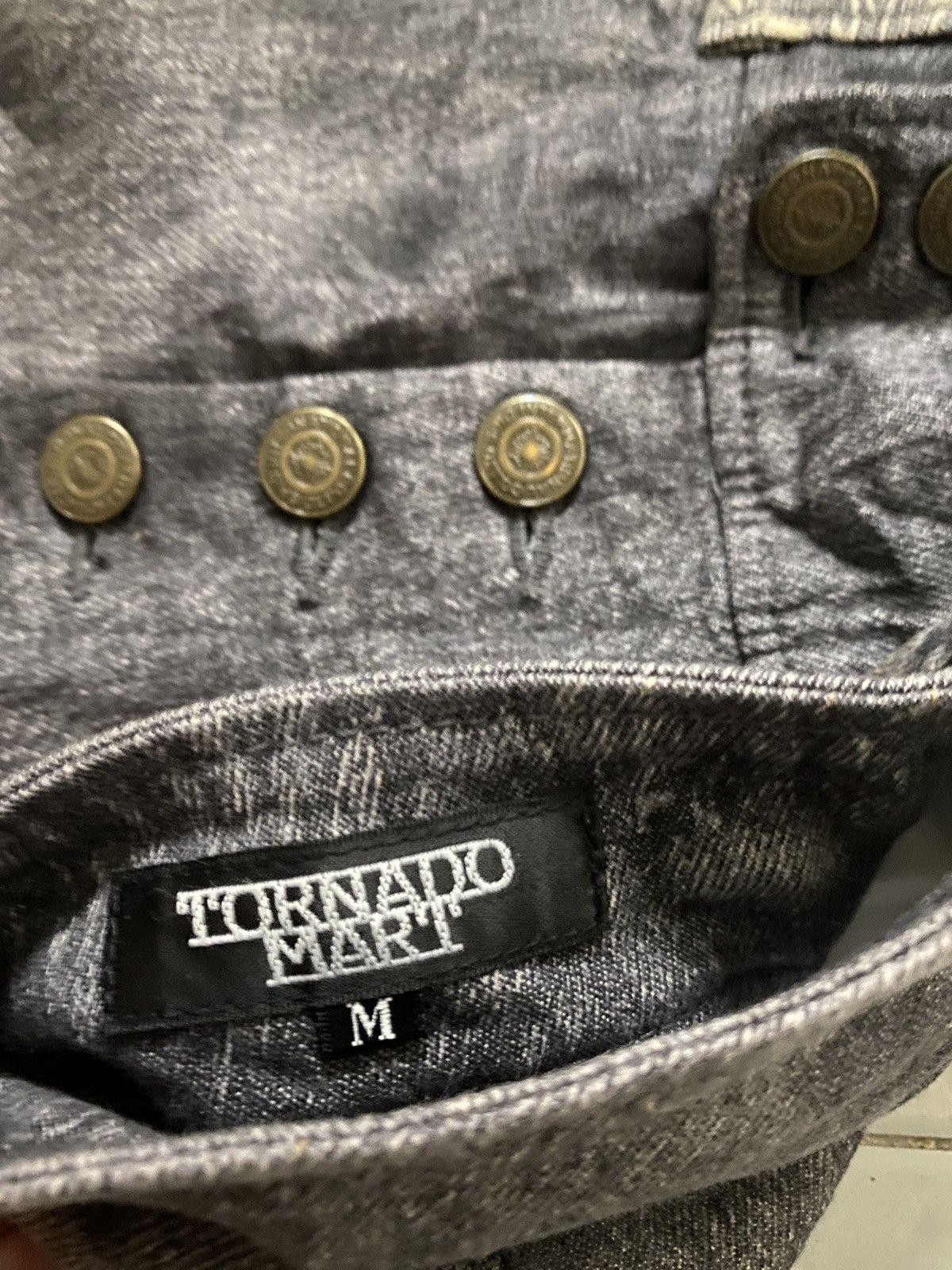 If Six Was Nine 2000's Tornado Mart Flared Tribal Pants Size US 29 - 15 Thumbnail