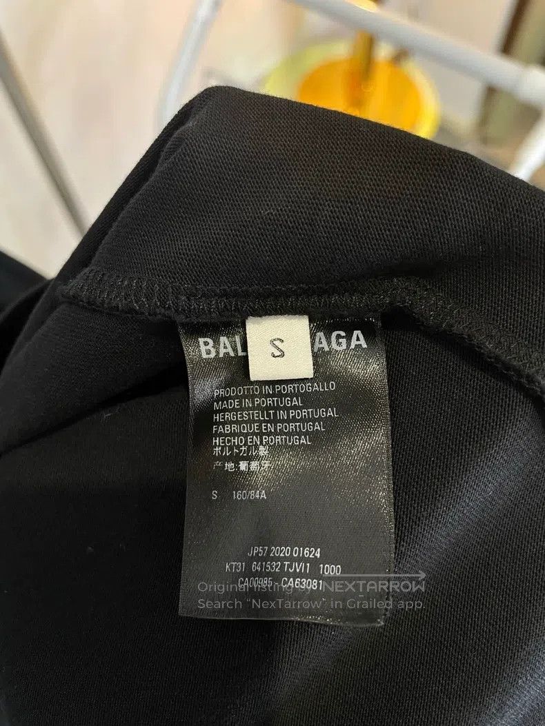 Balenciaga Balenciaga Alphabet print pattern black short sleeve T-shi Size US S / EU 44-46 / 1 - 5 Thumbnail