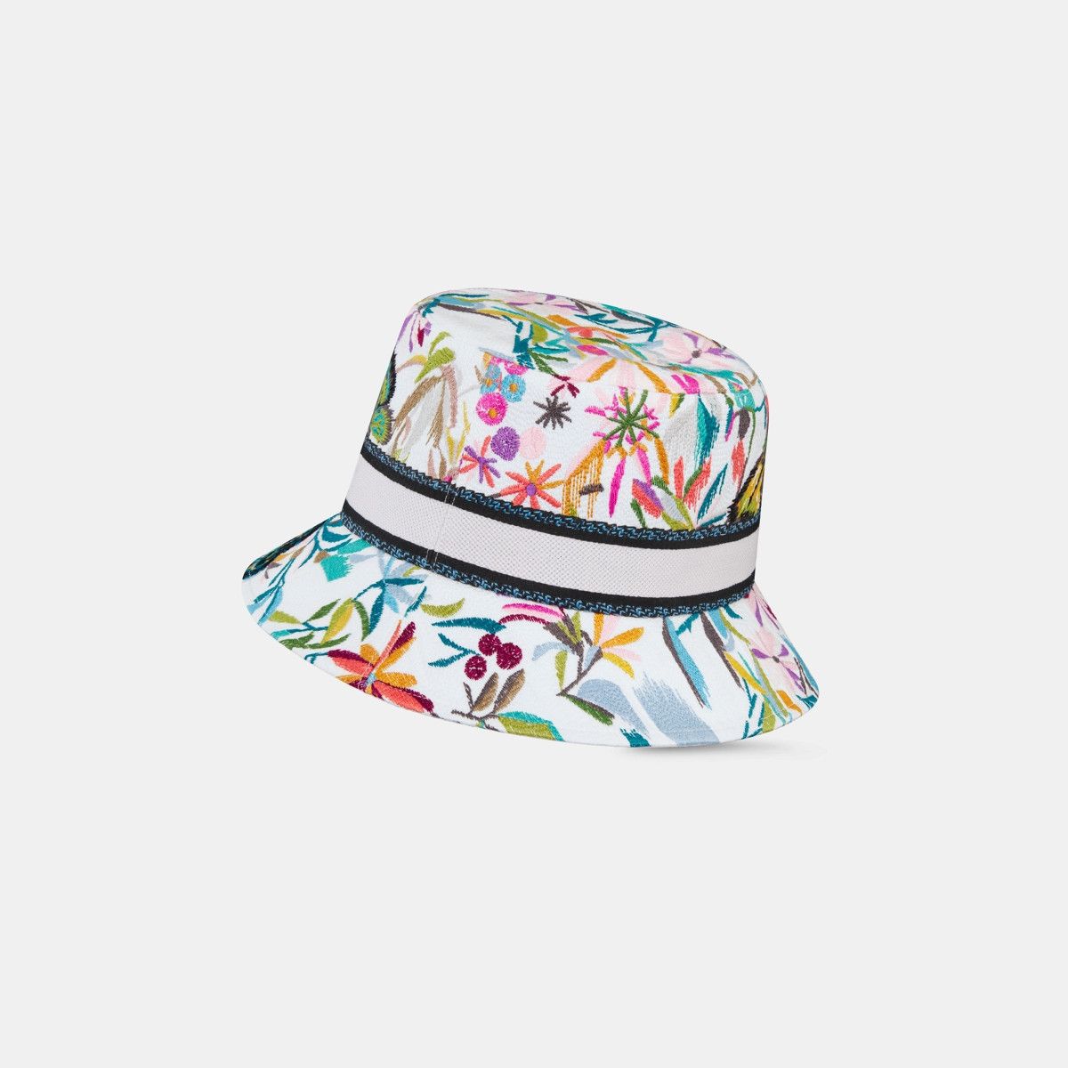 Dior o1bcso1str0226 Size:OS/Small Brim Bucket Hat in Multicolor Size ONE SIZE - 3 Thumbnail