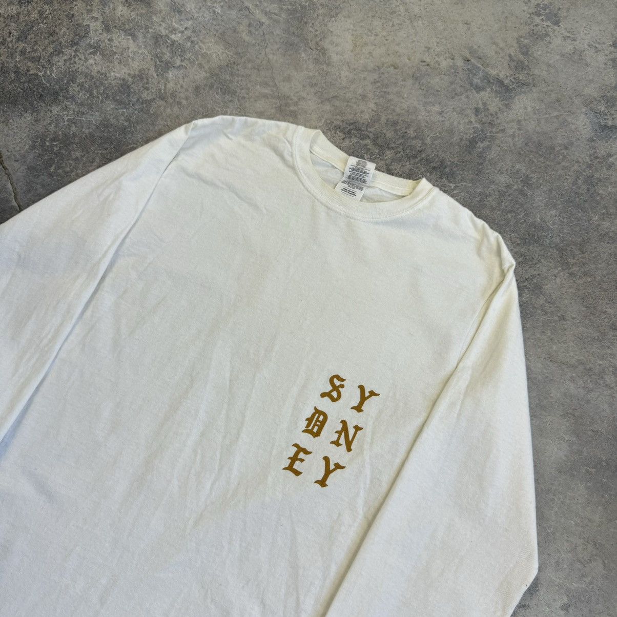 Kanye West × Rap Tees KANYE WEST I LOVE YOU SYDNEY LIFE OF PABLO L/S T-SHIRT Size US S / EU 44-46 / 1 - 4 Thumbnail