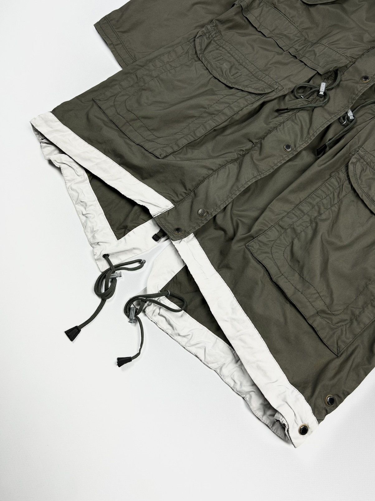 Parajumpers Parajumpers Long Parka Multipocket Windbreaker Jacket Size L / US 10 / IT 46 - 9 Thumbnail
