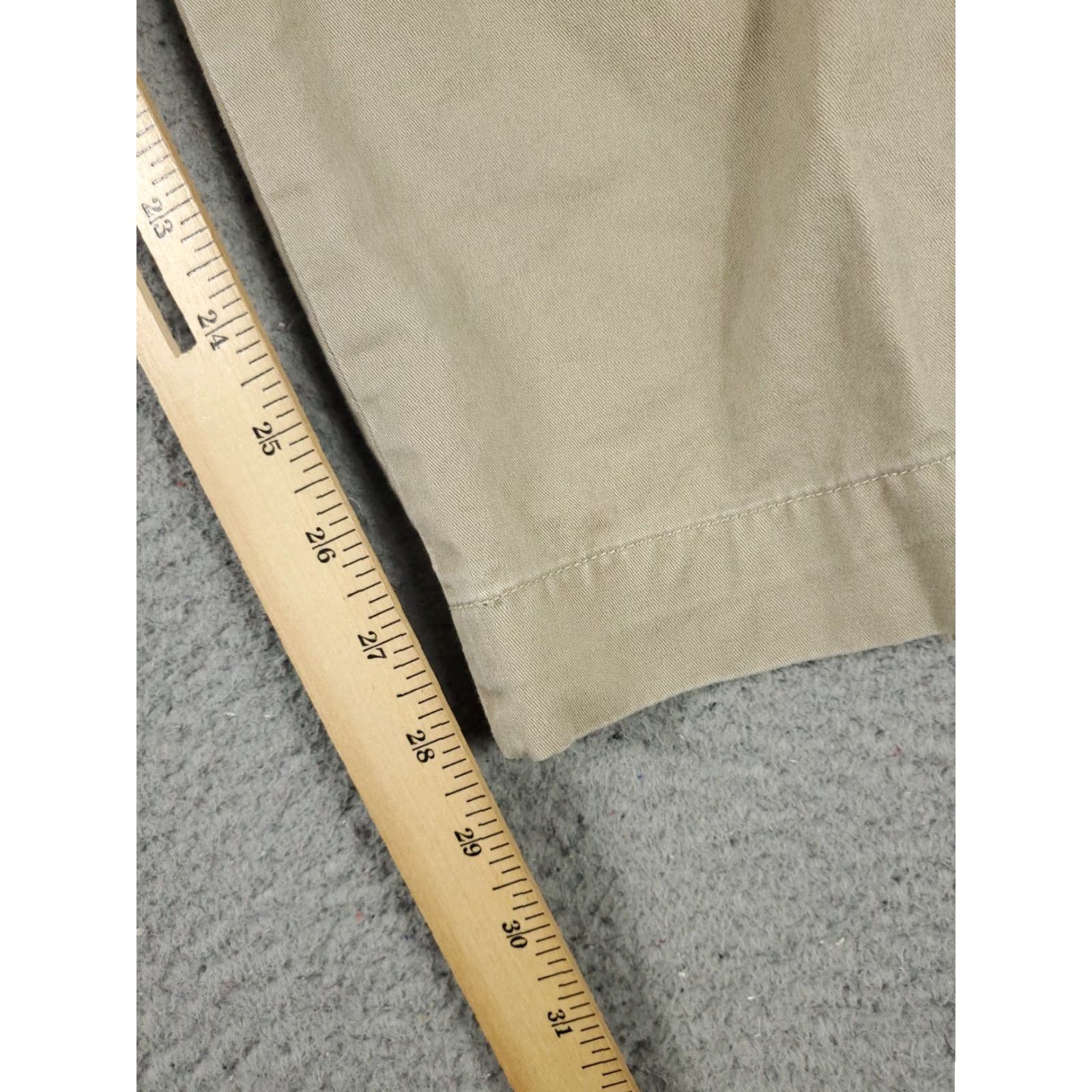Ralph Lauren Ralph Lauren Chino Pants Mens 36x30 Beige Flat Front Casual Trousers Size US 36 / EU 52 - 5 Thumbnail