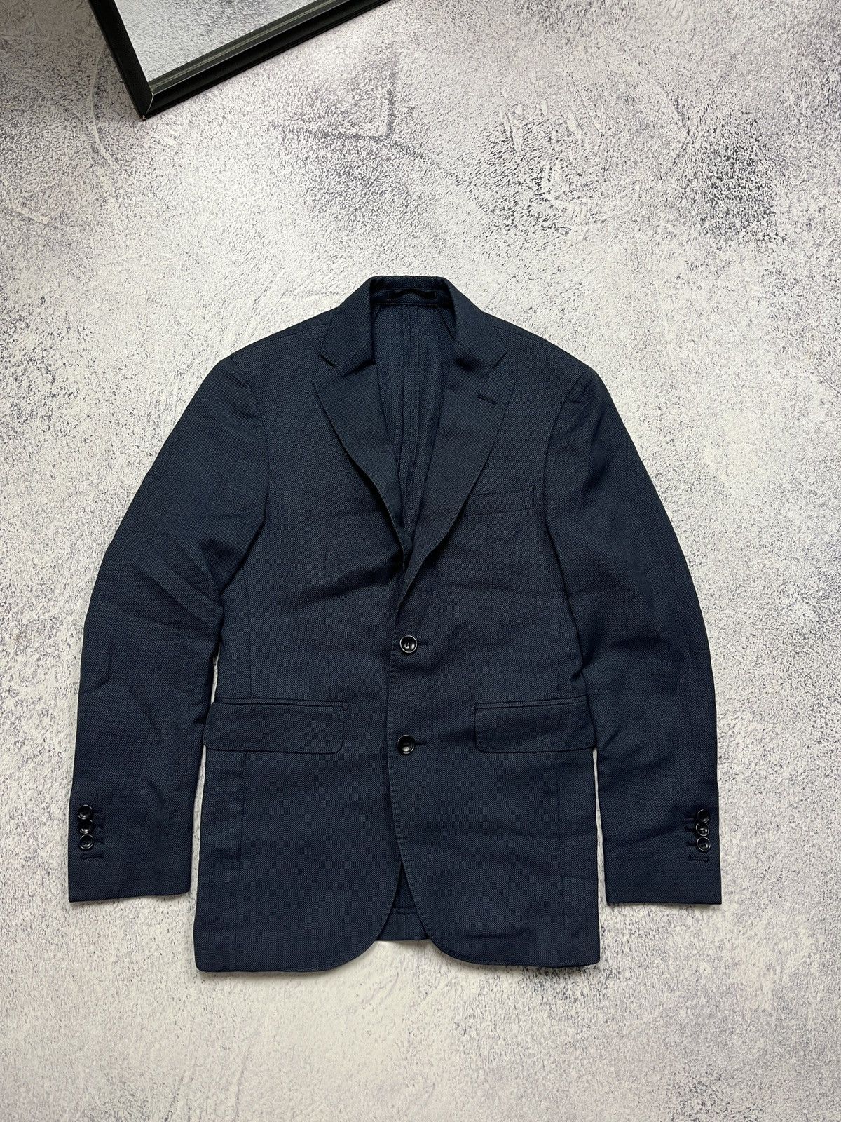 Ermenegildo Zegna Ermenegildo Zegna Traveller Wool Blazer Jacket Size US S / EU 44-46 / 1 - 1 Thumbnail