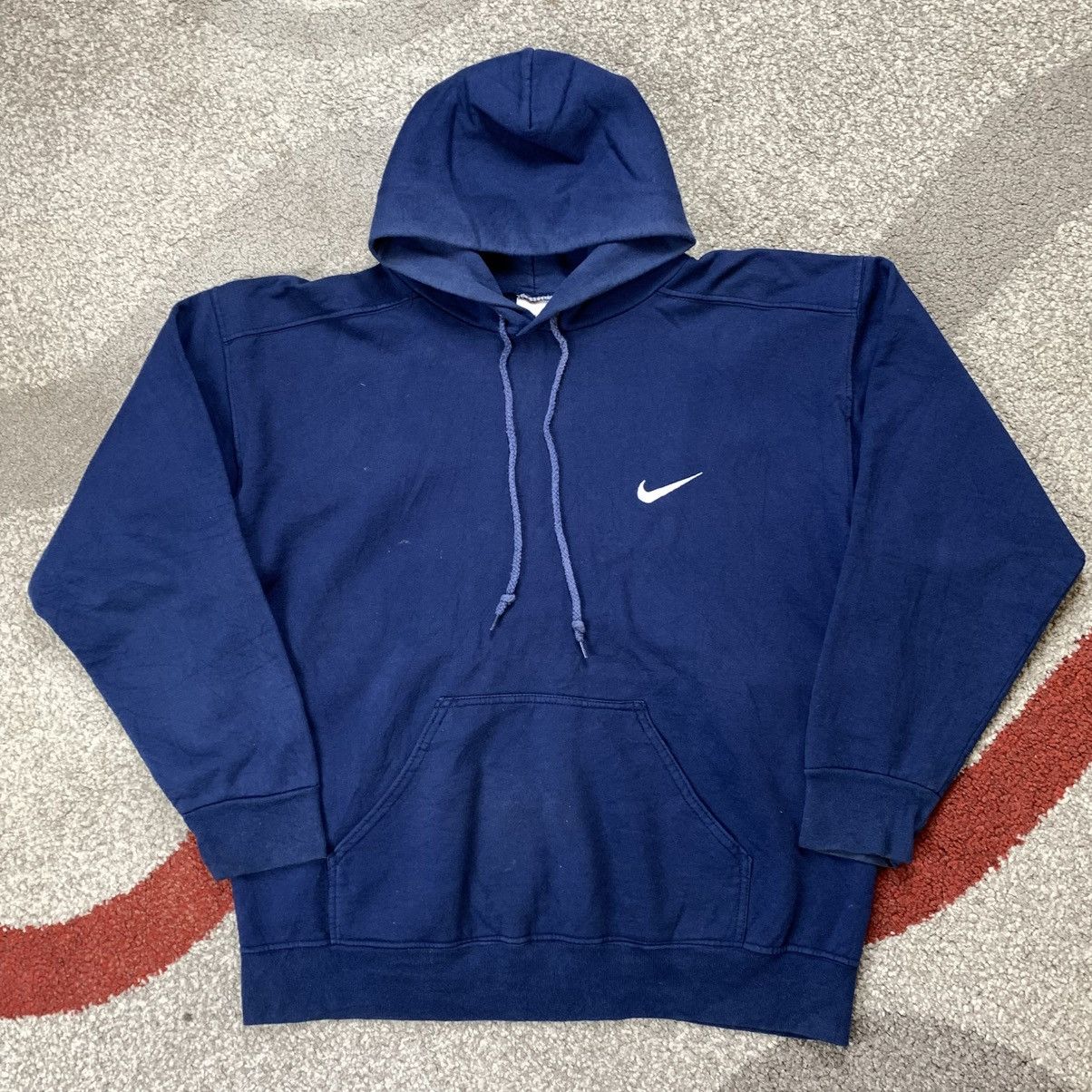 Nike NIKE Y2K Mini Swoosh Logo Vintage Sweater Hoodies Size US M / EU 48-50 / 2 - 2 Thumbnail